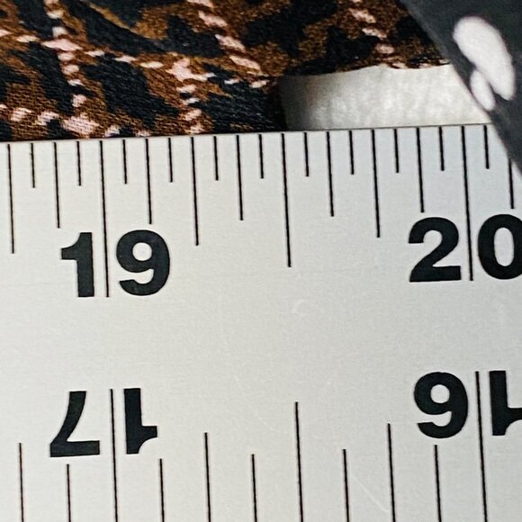 Tommy Hilfiger Blouse Women Size Small Floral Mushroom Mixed Print Pintuck - Picture 9 of 13